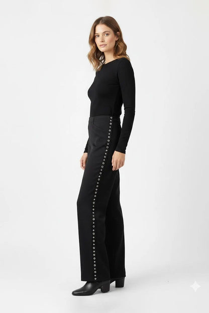 Eyelet Pant