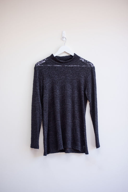 Bittermoon Scarlett Sheer Lace Skivvy