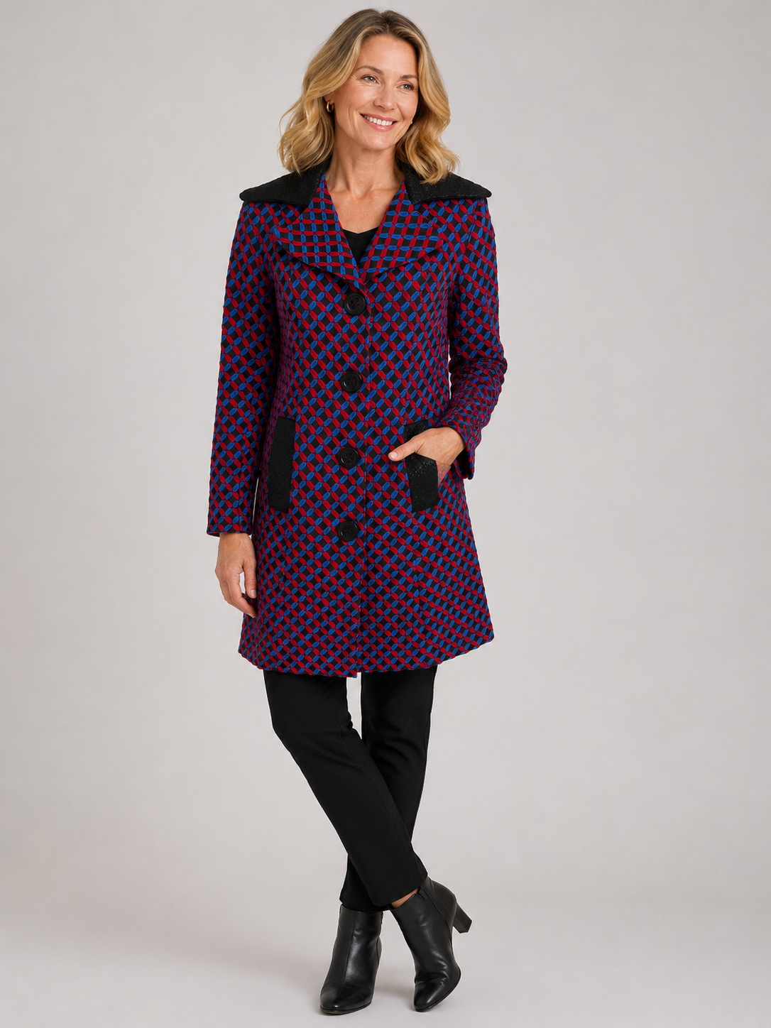Criss Cross Coat