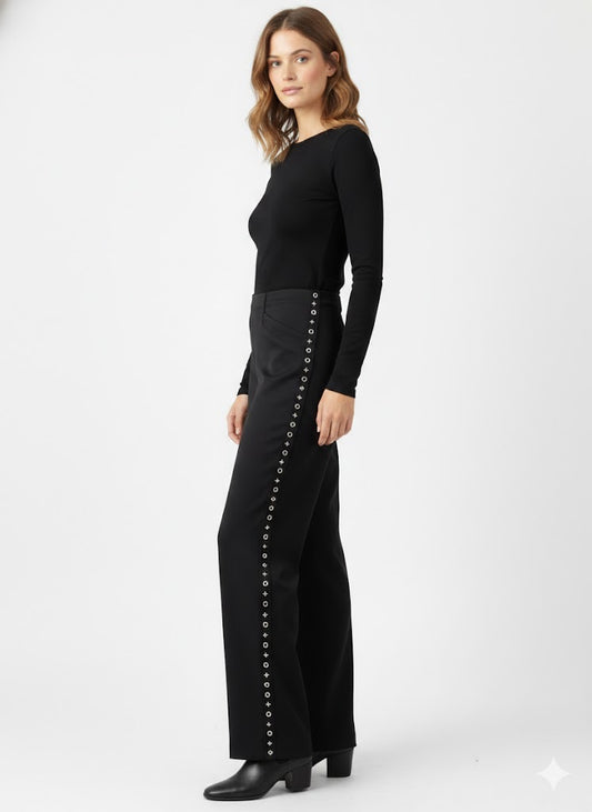Eyelet Pant
